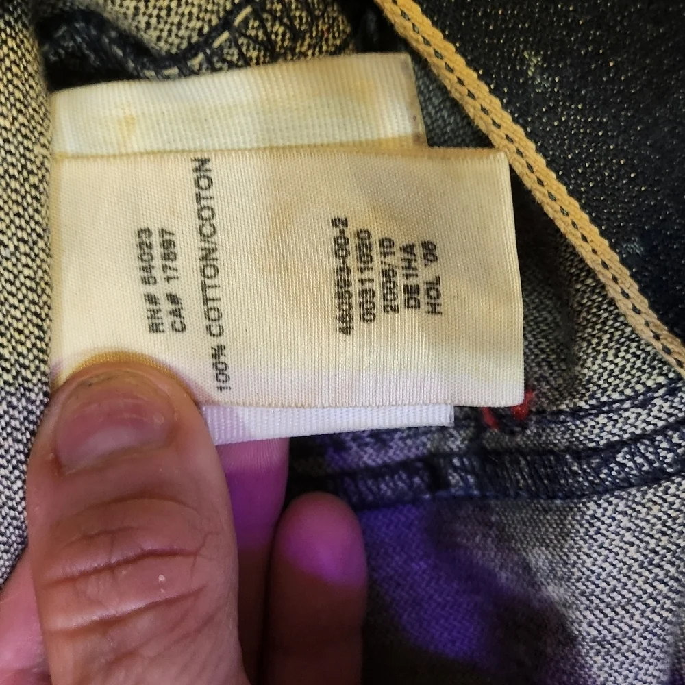 Vintage GAP Product Red Denim Tote and Scarf -Hamme(red). - Picture 5 of 6